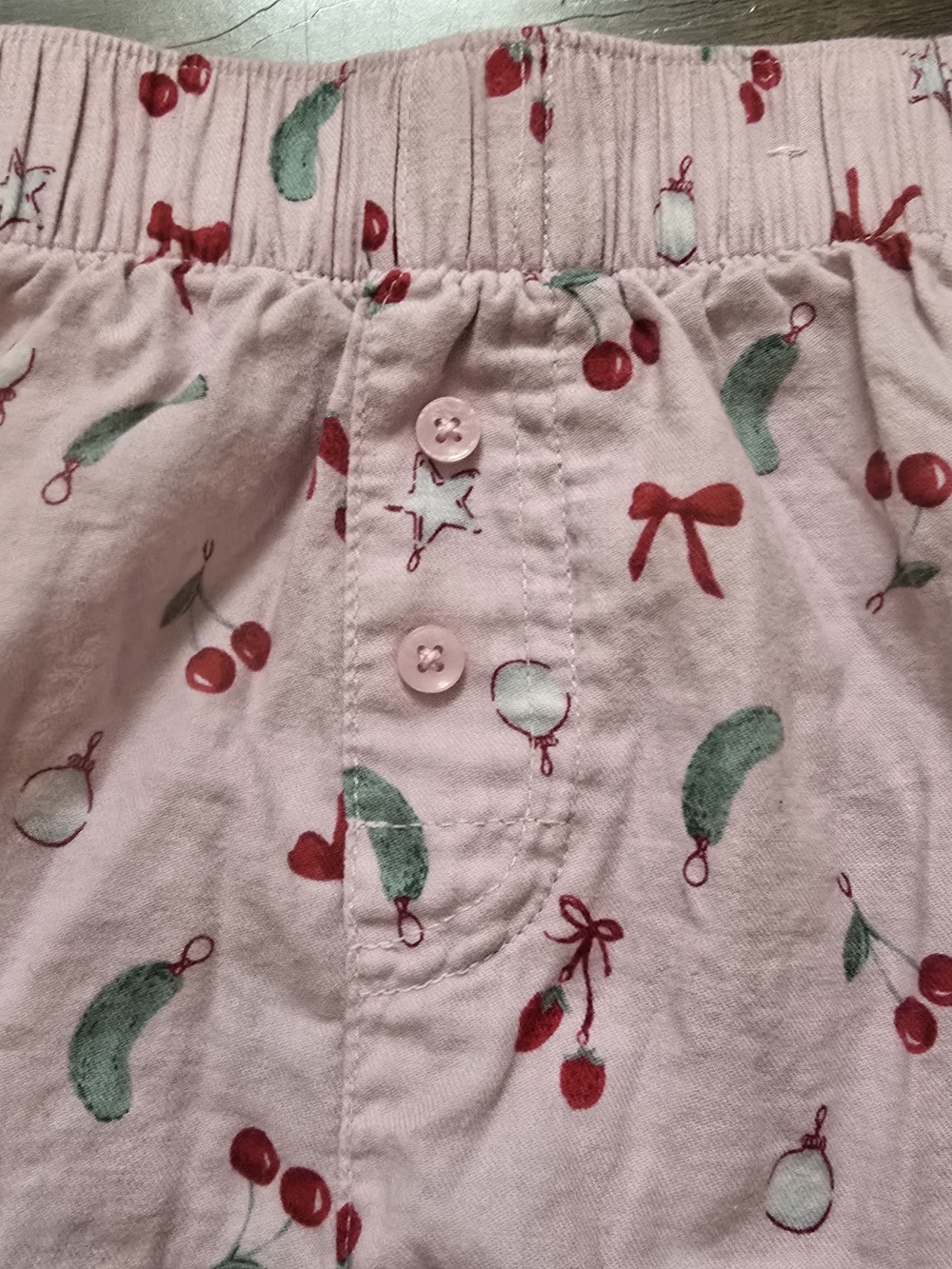 wild fable Pink Printed Christmas Lounge Shorts - Picture 3 of 7